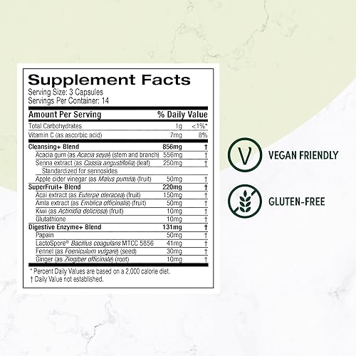 Miniatura 4 de Limpieza de desintoxicación  Píldoras de limpieza y desintoxicación de 7 días  Limpieza de bayas de acai  Desintoxicación de limpieza de cuerpo