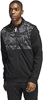 adidas Men's Essentials Camo Tricot Track Jacket - Lightweight Recycled Polyester Full-Zip Active Layer