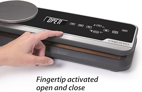 Miniatura 5 de Presto 05623 FreshDaddy Premium - Sellador eléctrico al vacío con báscula digital