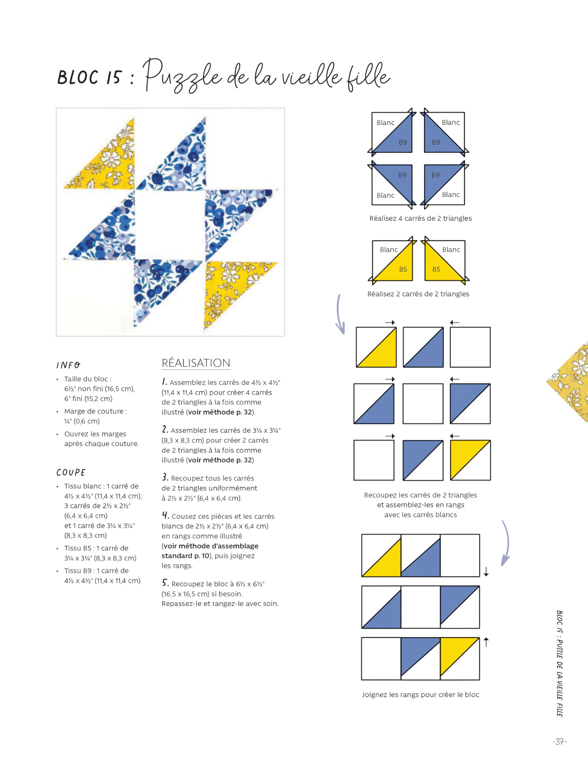 Alice au pays des merveilles - 1 Quilt - 100 blocs