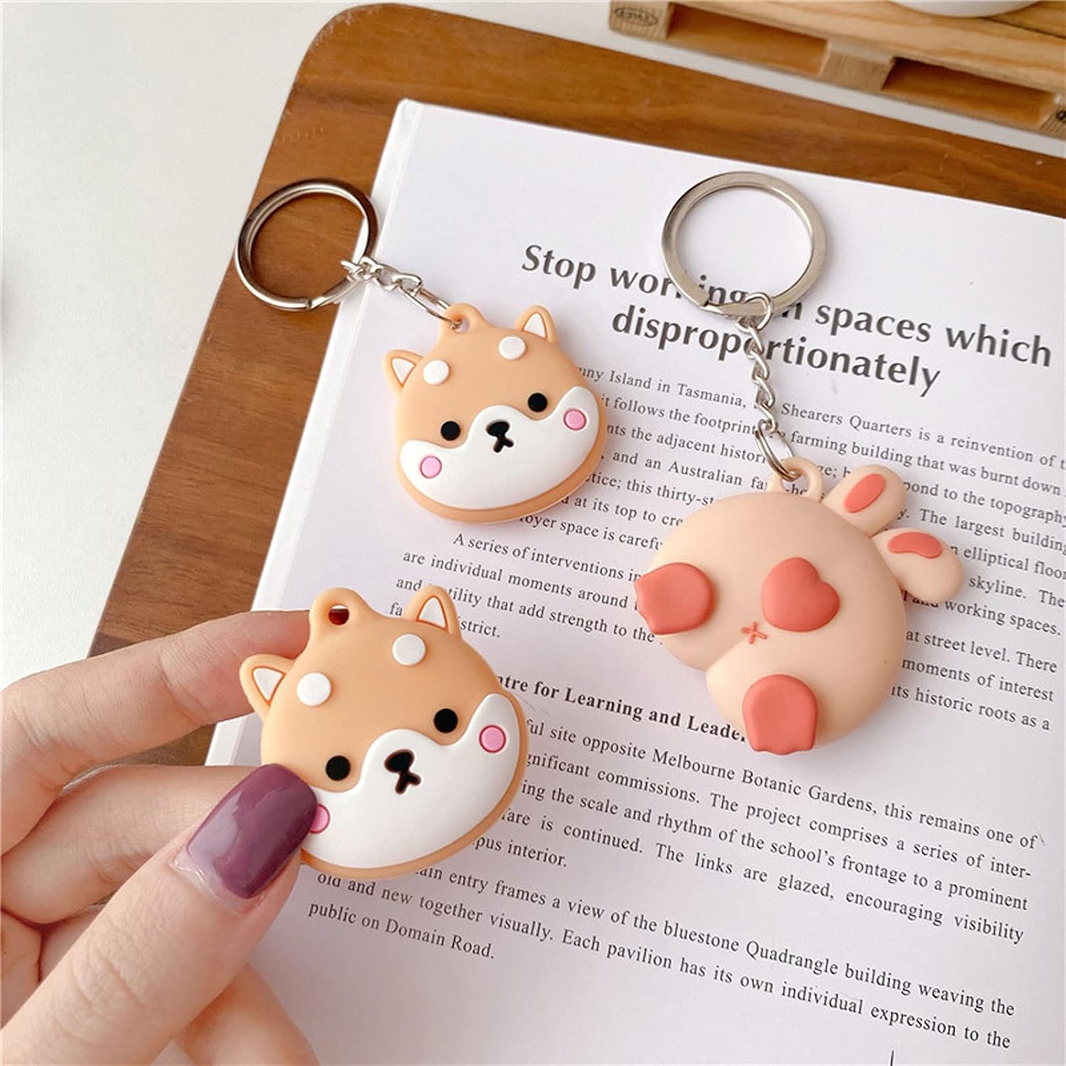 rertnocnf portable case for air tag kawaii cute cartoon rabbit ass silicone anti scratch protective cover compatible with airtags finder location tra