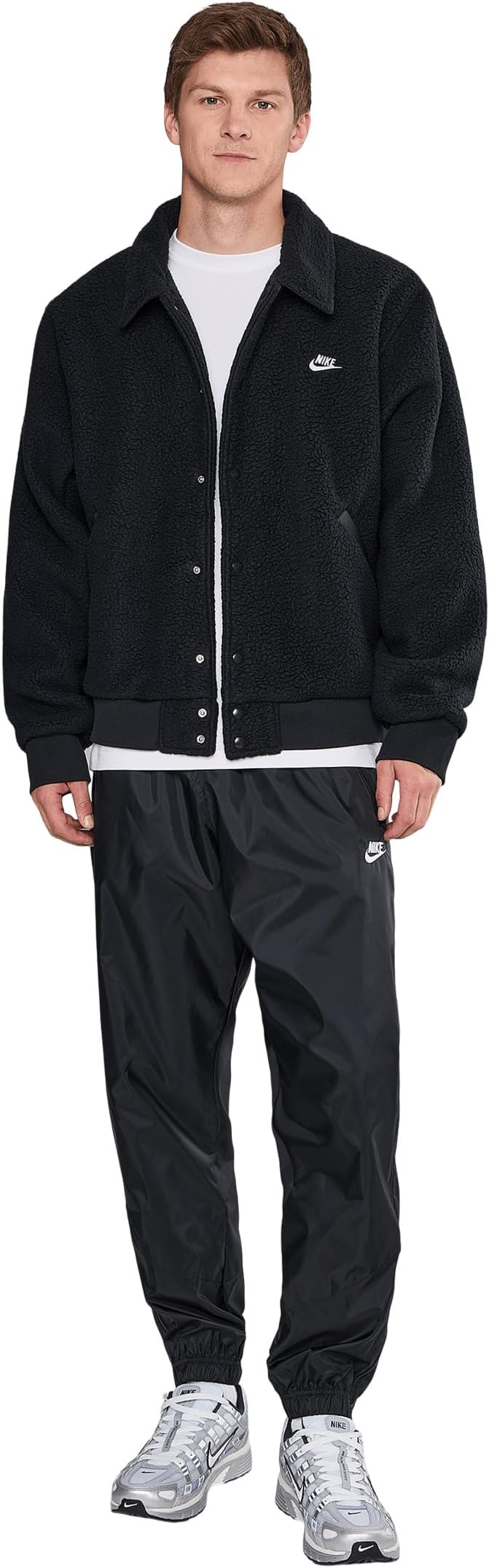 Мужские Nike Club Sherpa Coaches Jacket — фото 2