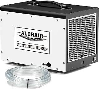 ALORAIR Crawl Space Dehumidifier, 120 PPD Crawlspace Dehumidifiers with Drain Hose and Pump for Basement, Portable Compact Auto Defrost Under House Industry Commercial Dehumidifier