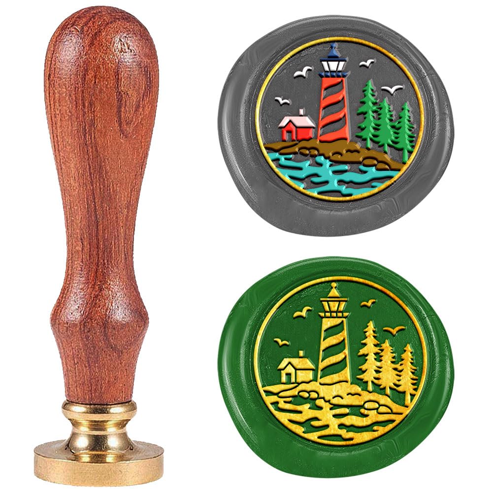 DELORIGIN Lighthouse Wax Seal Stamp