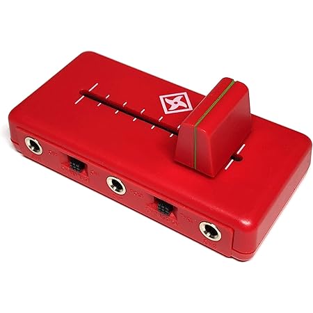 Amazon Stokyo Kutter Red Portable Fader ポータブルフェーダー ストウキョウ Djミキサー 楽器 音響機器