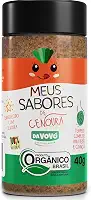 Da Vovó, Temperinho completo, Primeiro sabores, Para todos os tipos de comidas, Enriquecido com Cenoura, Ideal para bebês e crianças, Orgânico, 40 Gramas