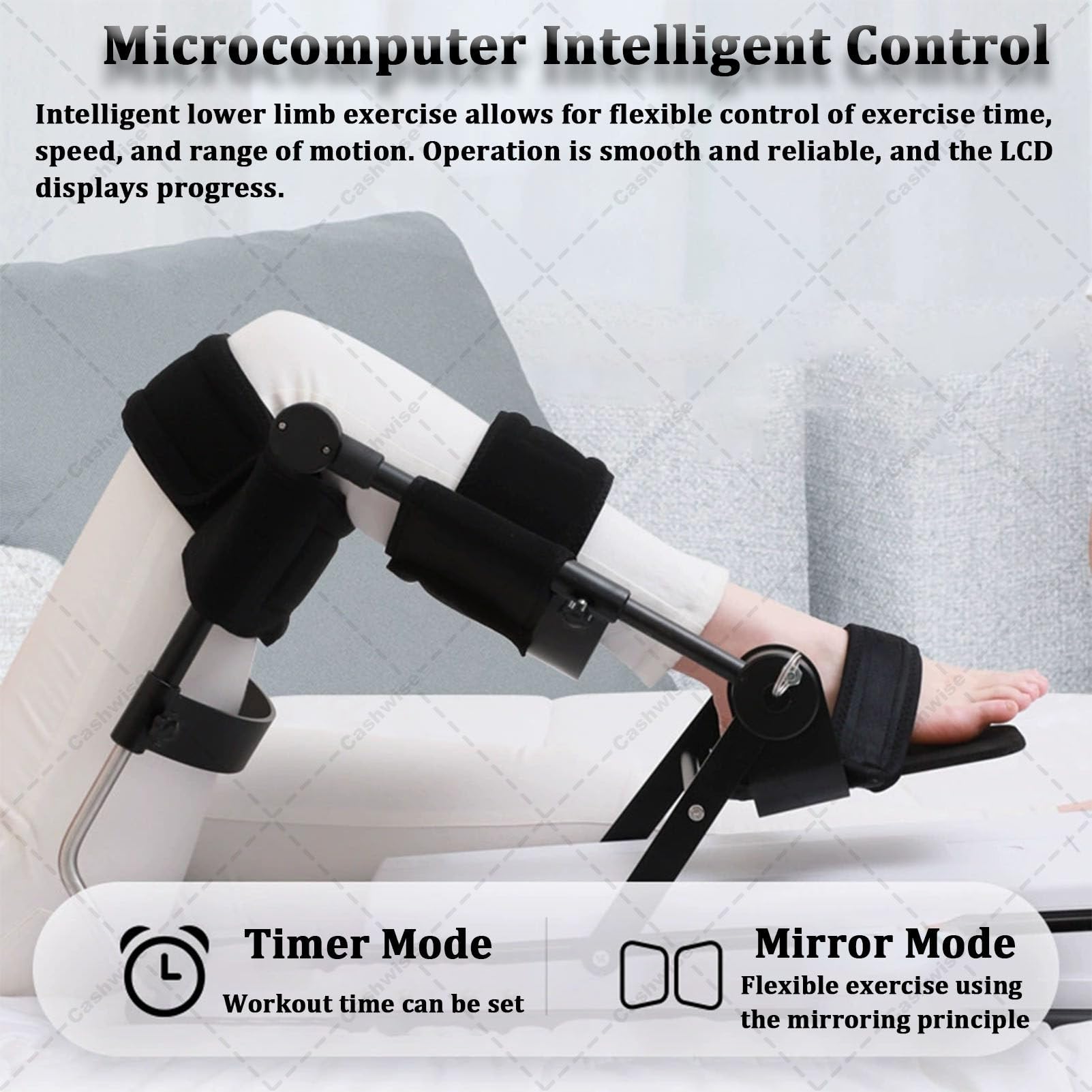 Máquina CPM de Movimiento pasivo Continuo, Equipo de rehabilitación de Rodilla, Fisioterapia, máquina de tracción de Miembros Inferiores, rehabilitación de piernas con Control Remoto M