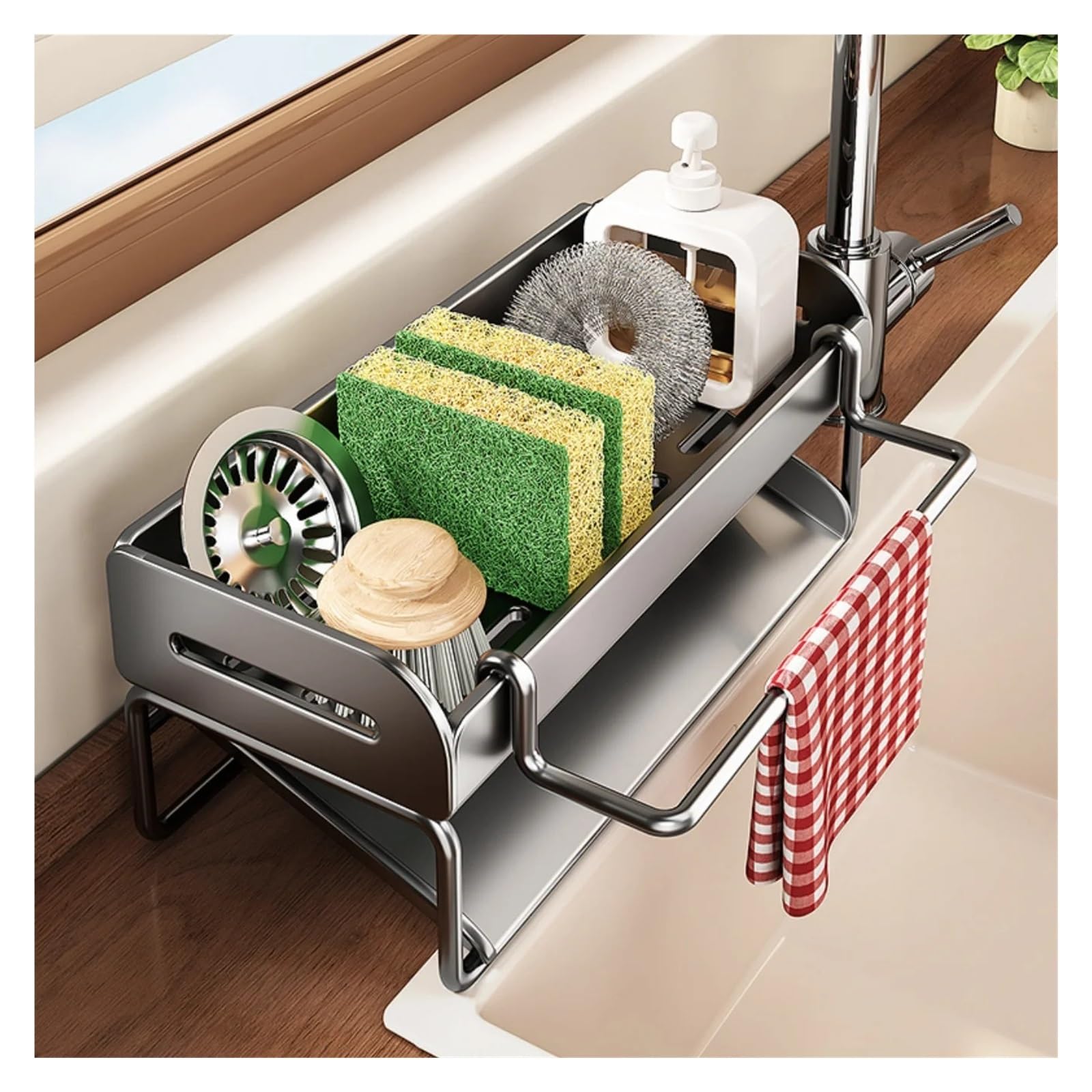 1 Pièce-étagère De Rangement De Cuisine,