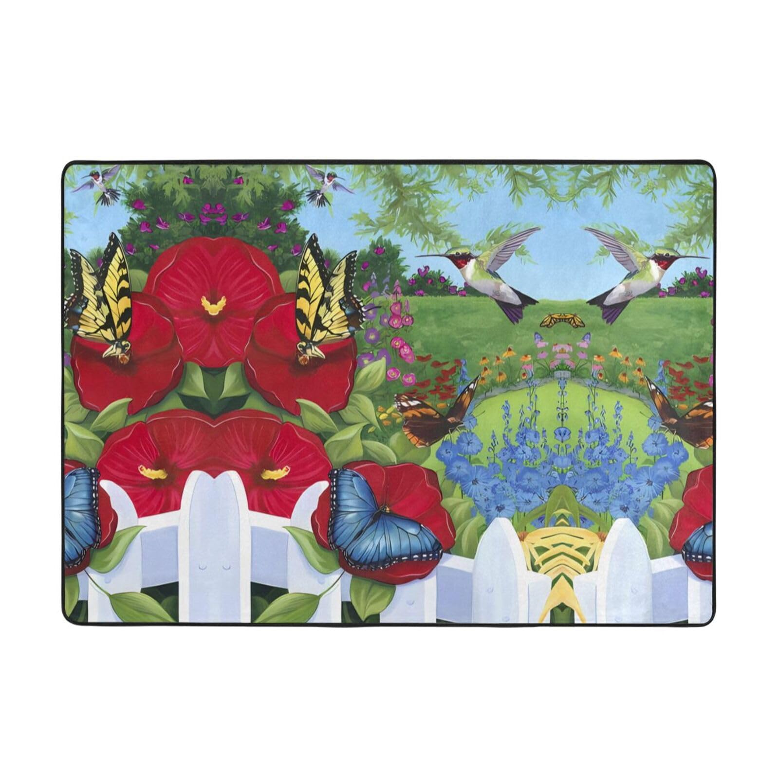 Alfombra antideslizante de felpa grande 80x58 pulgadas manta de piel sintética suave HJFCZH
