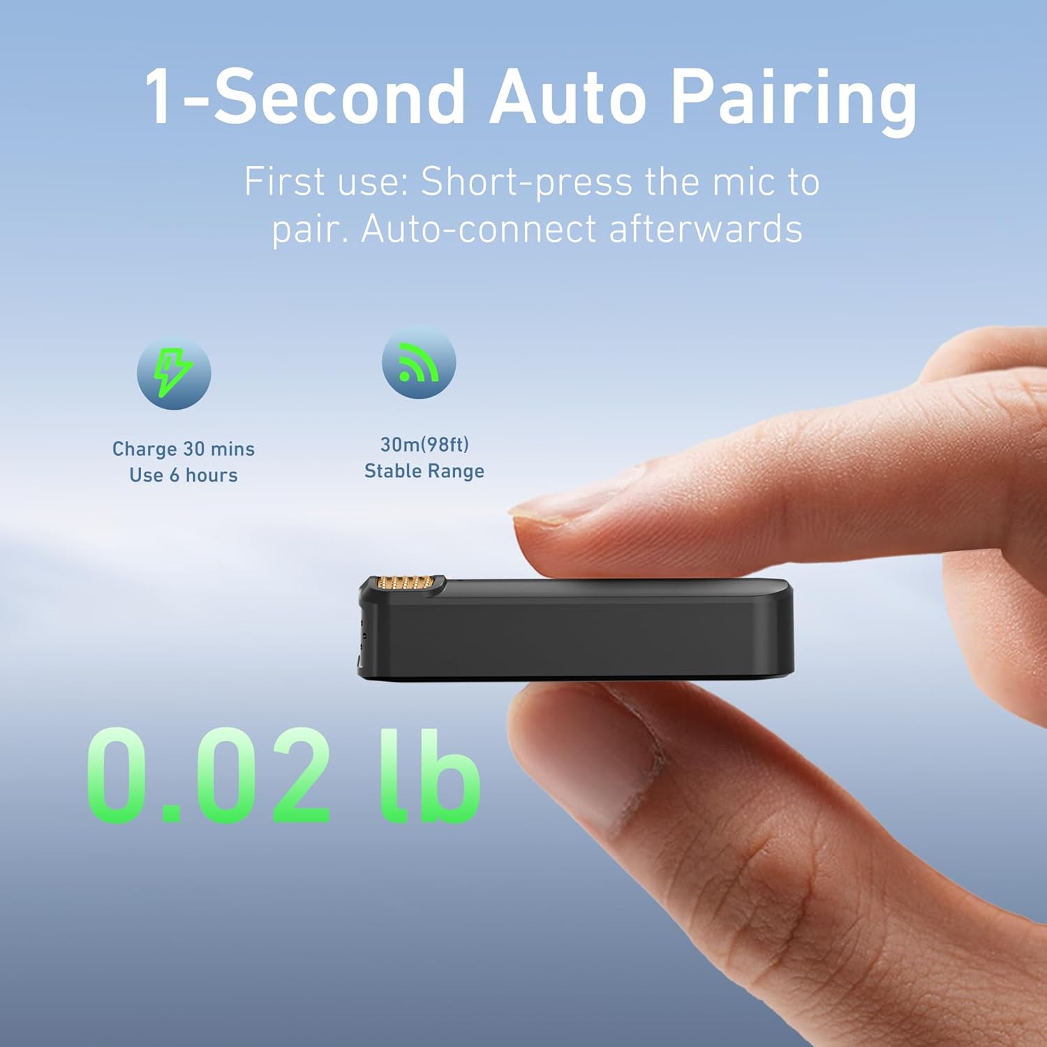 Wireless Voice Amplifier with 2 Magnetic Lavalier Mics, Charging &Storage,Teachers Voice Amplifier with Laple Mic Speaker,Mini Voice Amplifier for Classroom,Speech,Training Outdoor (Black) - Image 3