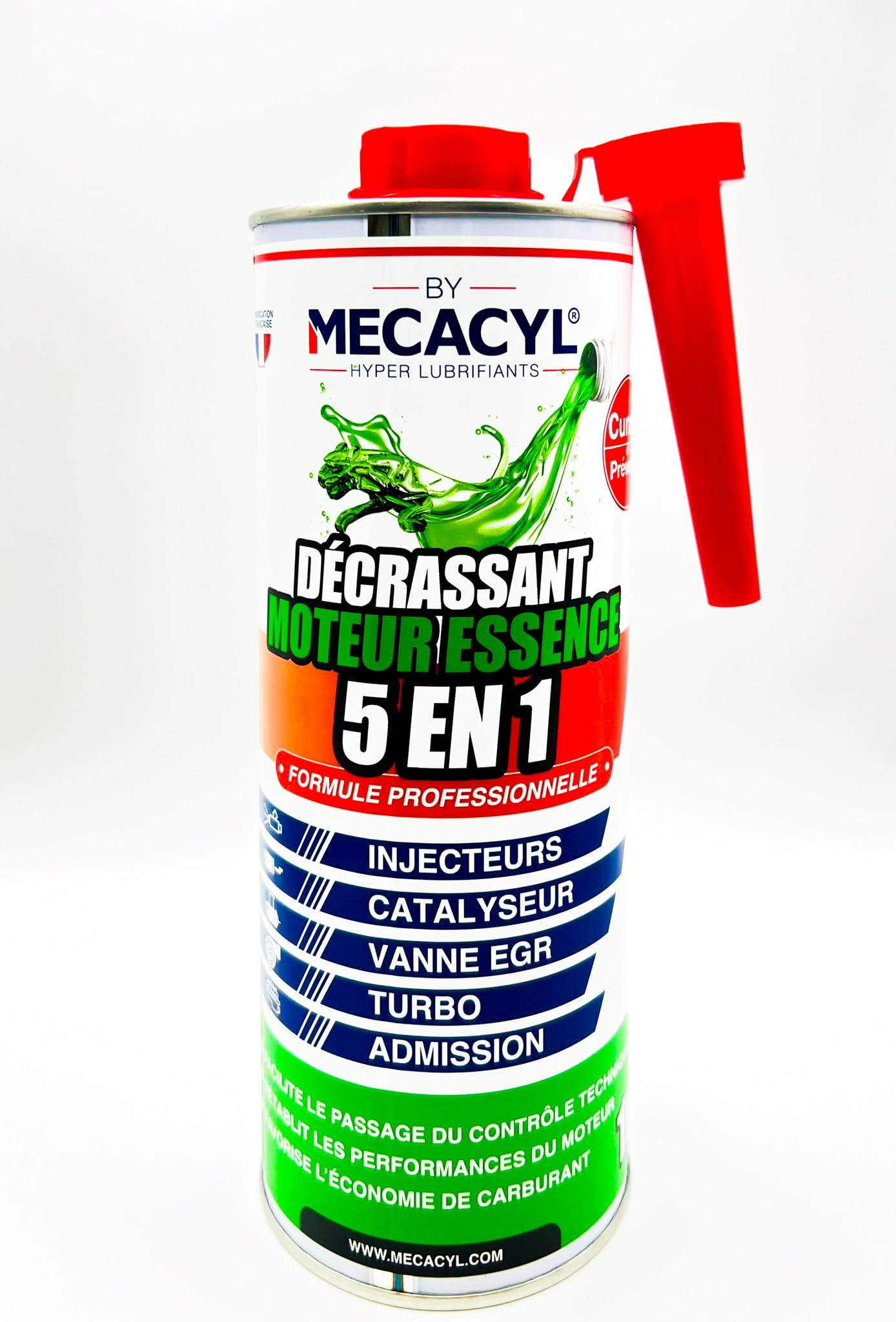 BY MECACYL - Décrassant Moteur Essence - 1L