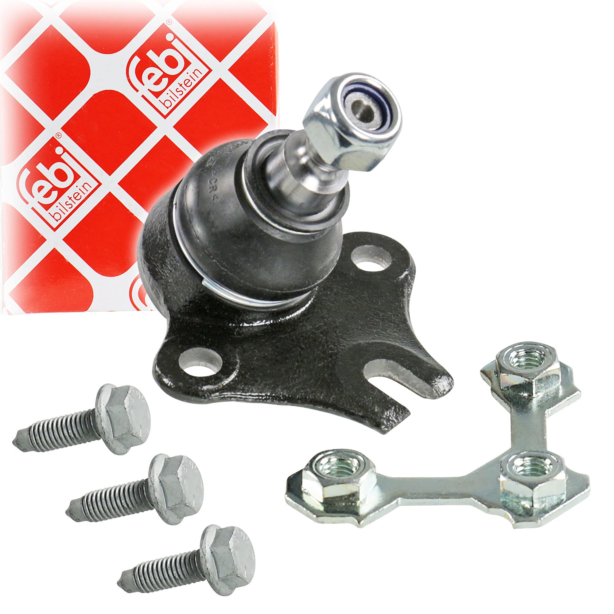febi bilstein 14428 Ball Joint with additional parts, pack of one