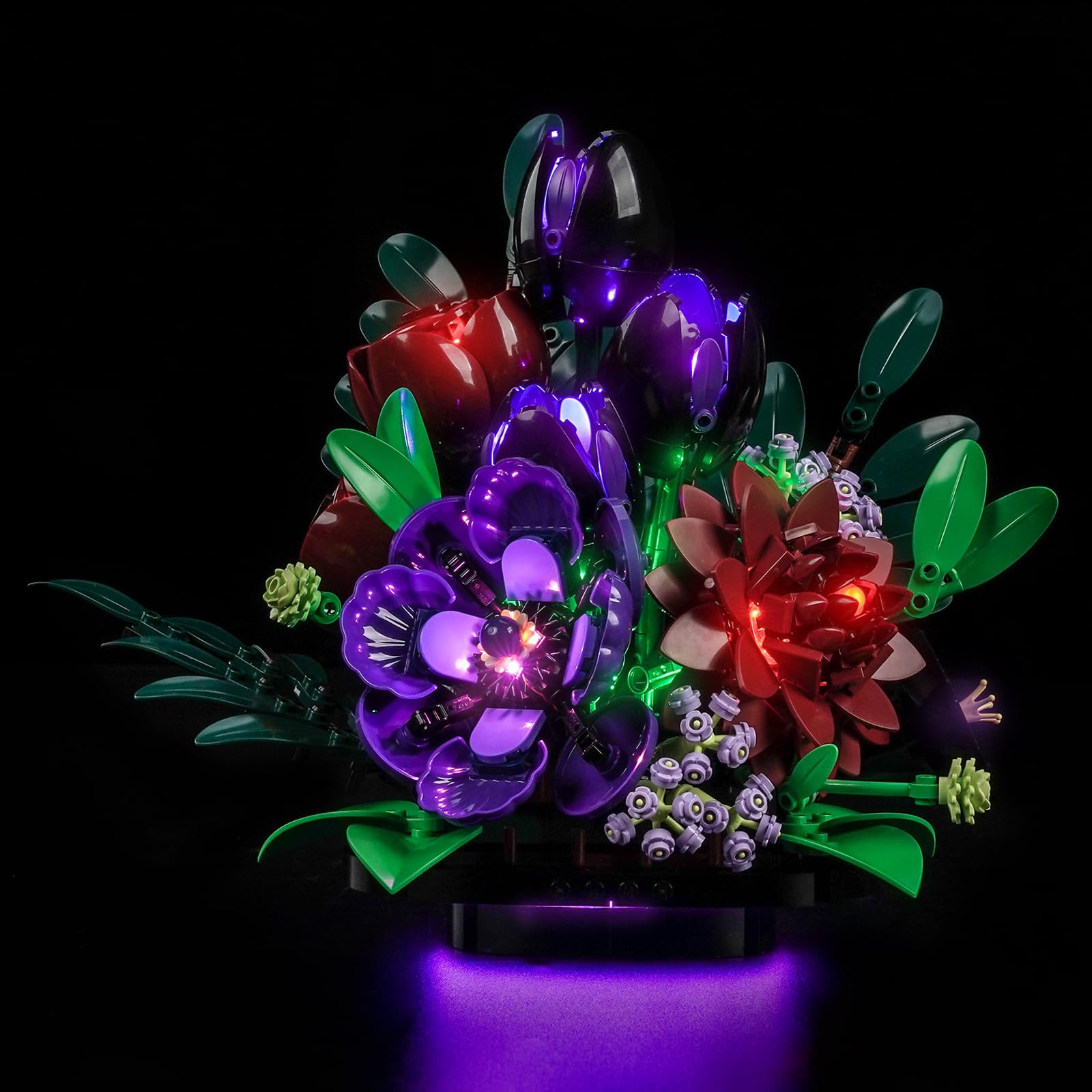 Led Licht Set kompatibel mit Lego 11513 Dunkles Blumengesteck