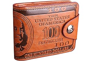 Mystery Wallets with Money in Them: Men Us Dollar Bill Wallet Billfold...