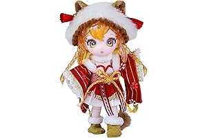 ICY Fortune Days 13cm BJD Dolls Anime Style OB11 Action Humanoid Gift Decoration Set(Leo)