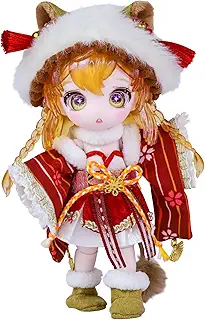 ICY Fortune Days 13cm bjd 人形 - アニメスタイルの人形セット、ギフト、装飾、DIY エクササイズ、コレクションに最適、女の子の人形 8+(leo)