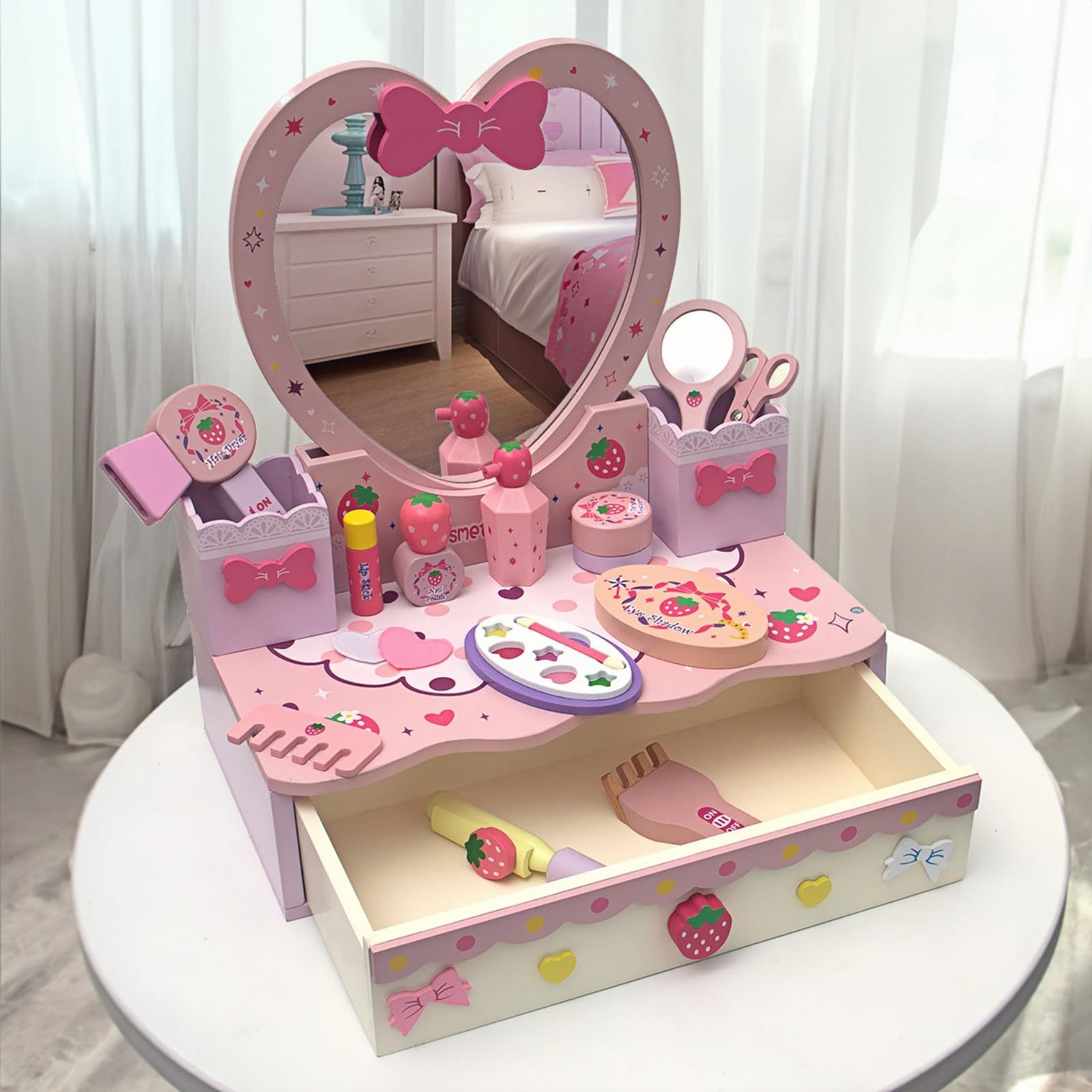 Amazon.co.jp: マザーガーデン ドレッサー おままごと ハート