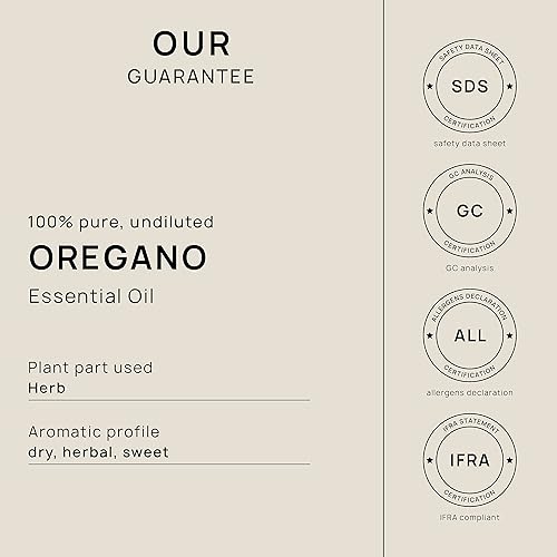 Miniatura 4 de VINEVIDA Aceite esencial de orégano 16 oz Sin diluir Aromas de velas de bricolaje a granel para hacer jabón y seguro para la piel