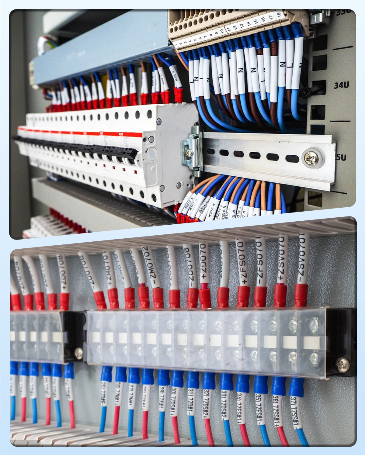 Aonomi - Etiquetas Termoencogibles Industriales Compatibles Con DYMO - Foto 6