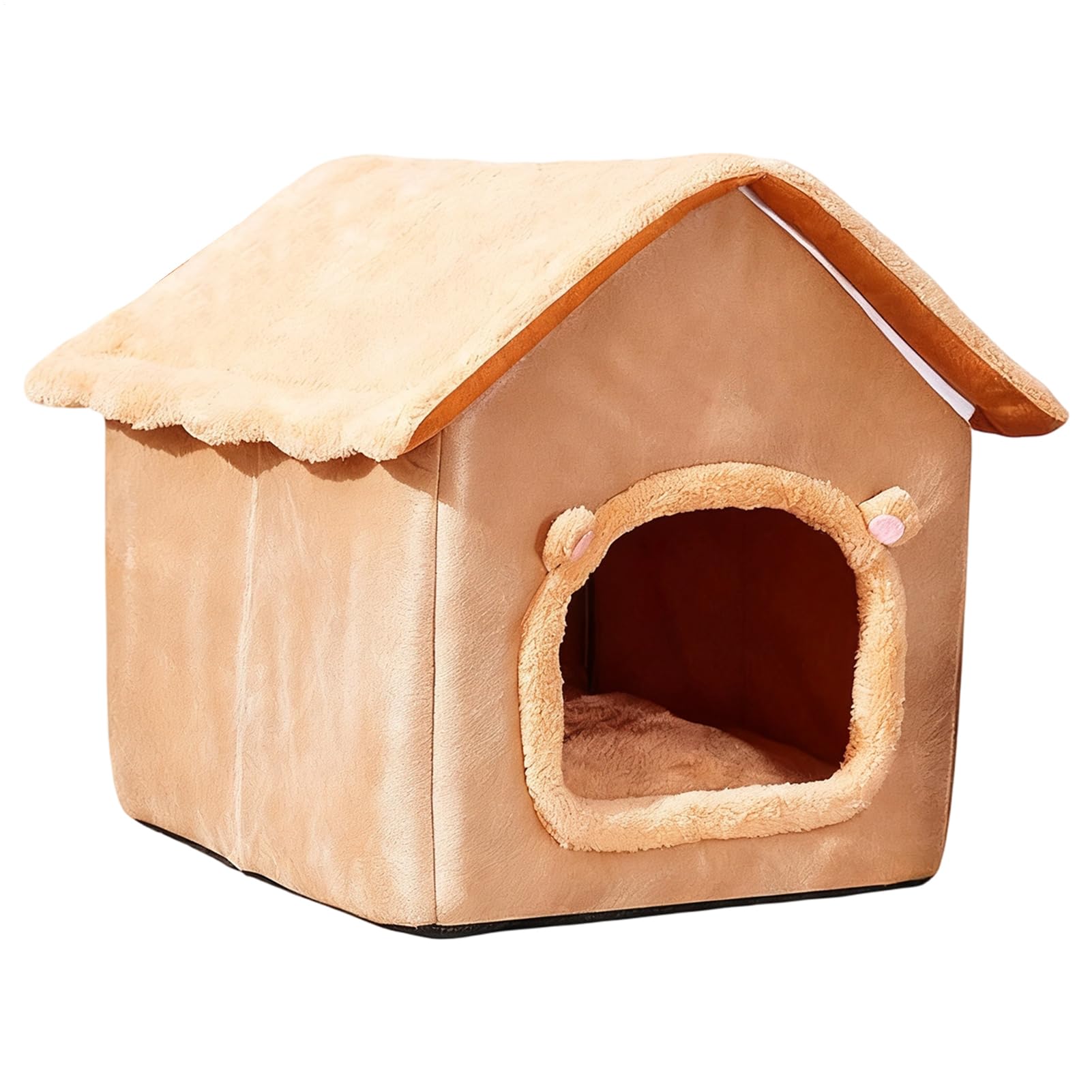 Katzenbett Höhle Waschbar Und Warm Mit Abnehmbarem Kissen