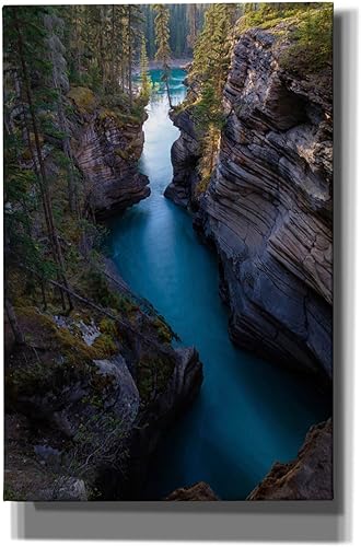 Epic Graffiti 'Athabasca River 1' por Joe Reimer Photography, lienzo decorativo para pared, 40 x 60 pulgadas