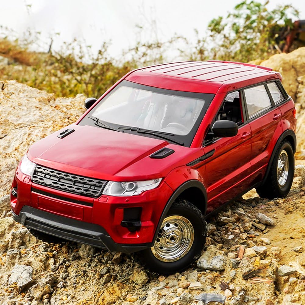 LDRC LD1299 1/14 RC Drift Car 2,4G 4WD RC Auto mit LED-Leuchten Wiederaufladbarer Geländewagen Ersatzteile Zubehör Rot