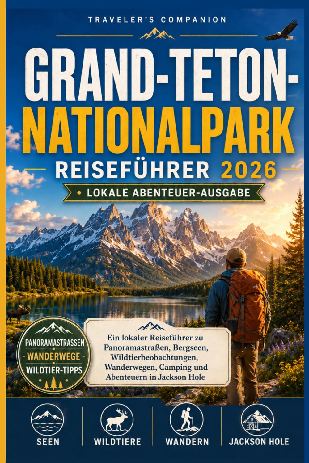 Grand-Teton-Nationalpark Reiseführer 2026: Ein lokaler Reiseführer zu Panoramastraßen, Bergseen, Wildtierbeobachtungen, Wanderwegen, Camping und Abenteuern in Jackson Hole