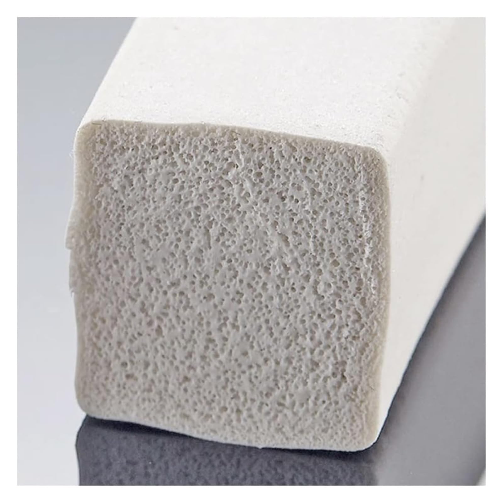 Nastro Isolante in Schiuma Autoadesivo, Striscia di Tenuta in Schiuma di Silicone, Striscia di Tenuta in Spugna con Nastro in Schiuma di Silicone 3M Quadrata(High20*Width 20 Mm)