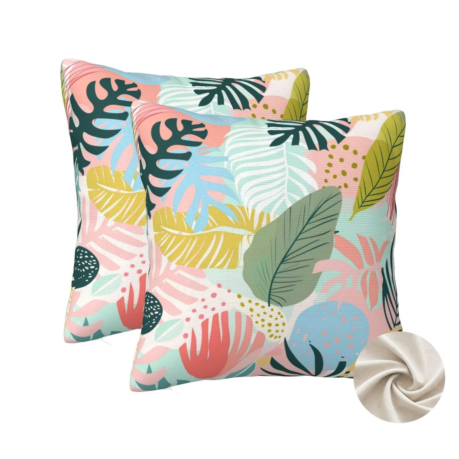 Housses de coussin 50x50 cm pour coussin canapé decorative taie d'oreiller lit deco chambre zt206