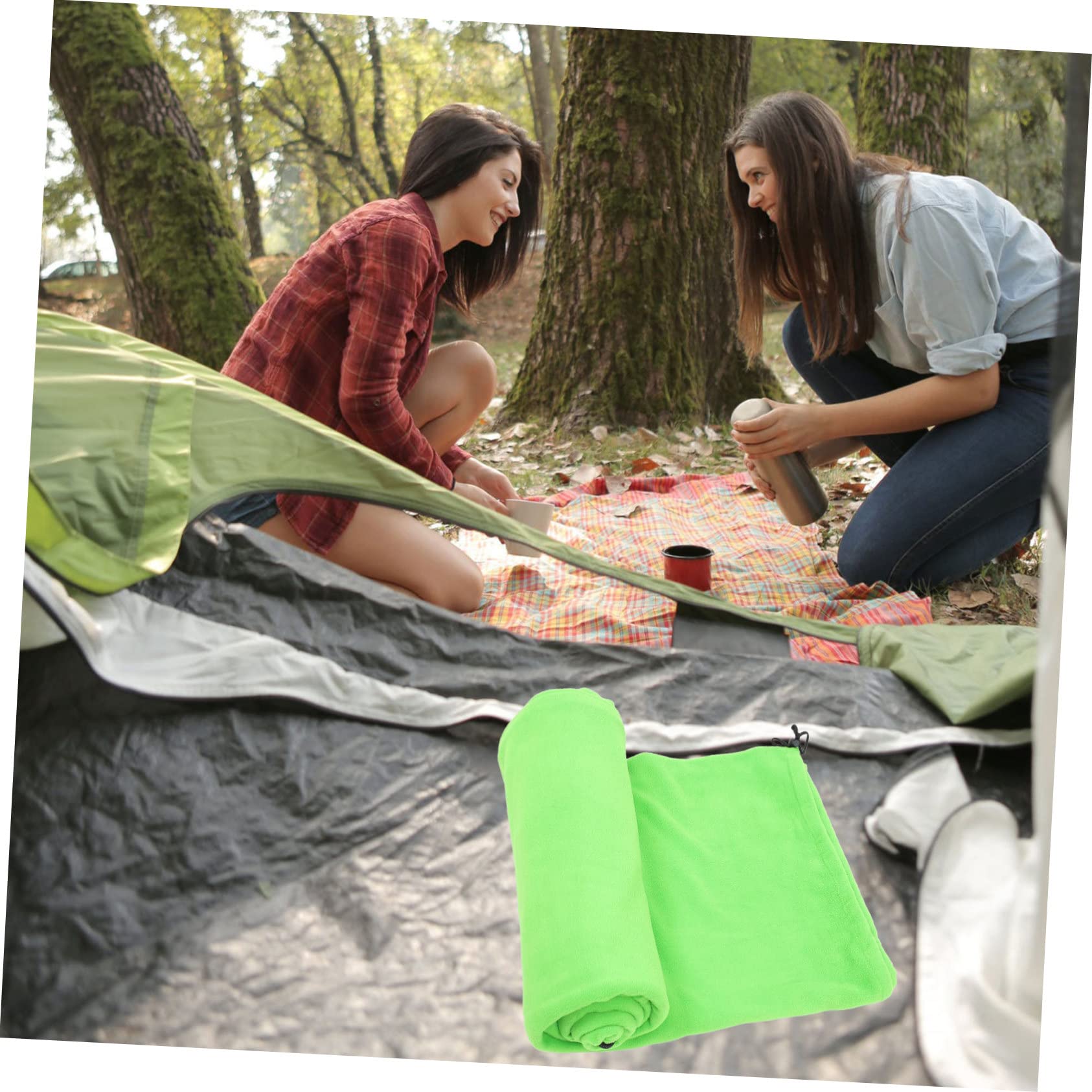 BESPORTBLE Couchage Chaud pour Adulte Portable et Léger pour Camping et Randonnée