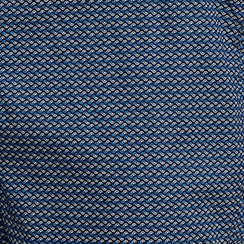 Image of Longies Pure Cotton Mens Boxers Pack of 3 Regular Shorts (LGBOXPO3V003 Navy,Blue,Green Tr3353 S)