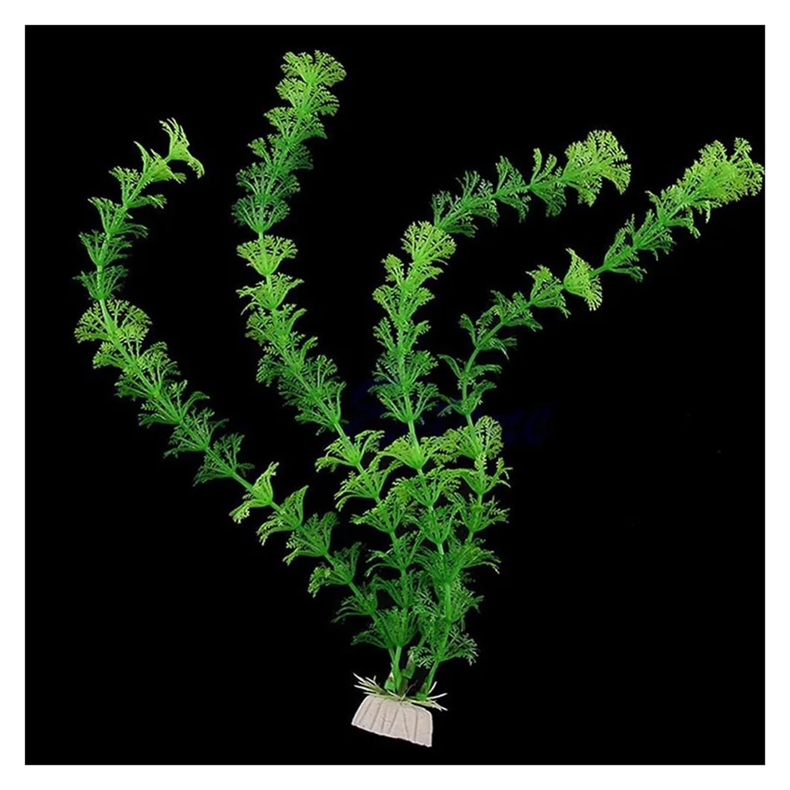 Plantas Artificiales para acuarios, Plantas Artificiales for Acuario Verde 30cm Paquete De 2