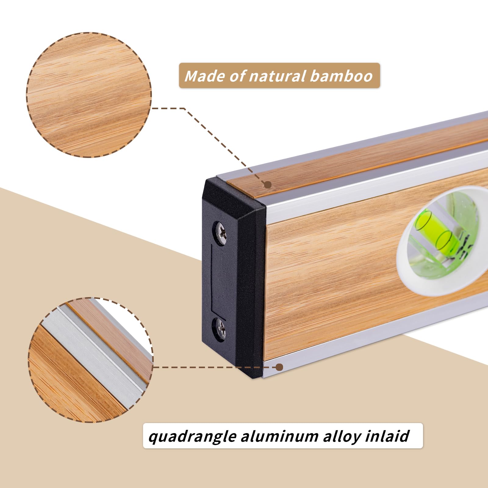 Bamboo Level - Accurate & Durable for Construction -6 Bamboo Level - Accurate & Durable for Construction -6