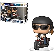 FUNKO MARVEL CAPTAIN MARVEL- POP VINYL FIGURE RIDES 57 CAROL DANVERS ON MOTORCYCLE