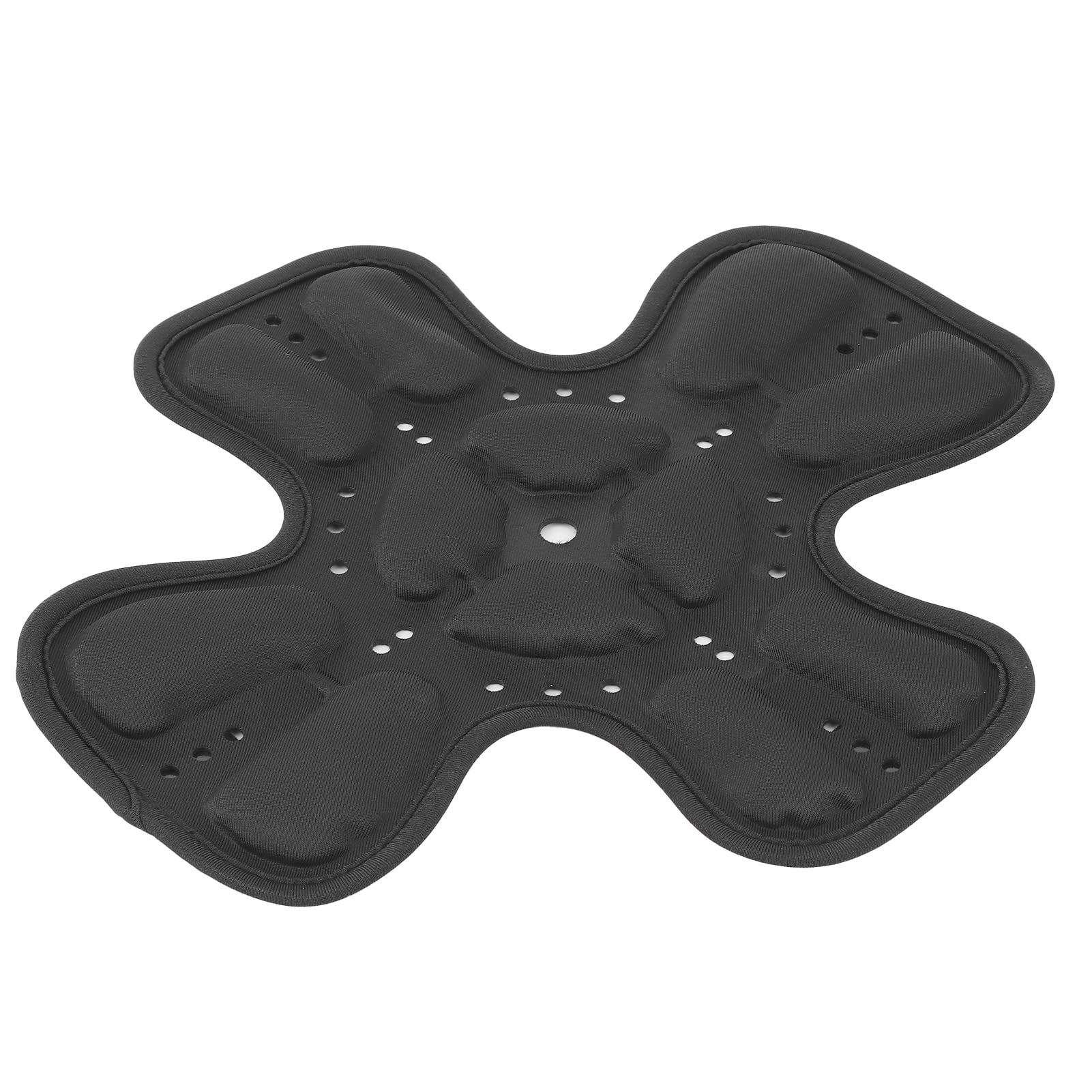 Imbottitura Universale per Casco, Protezione Testa 360°, Assorbimento Urti, Tasca Aria 3D, Nero, Adatta a Tutti i Caschi, Motociclismo
