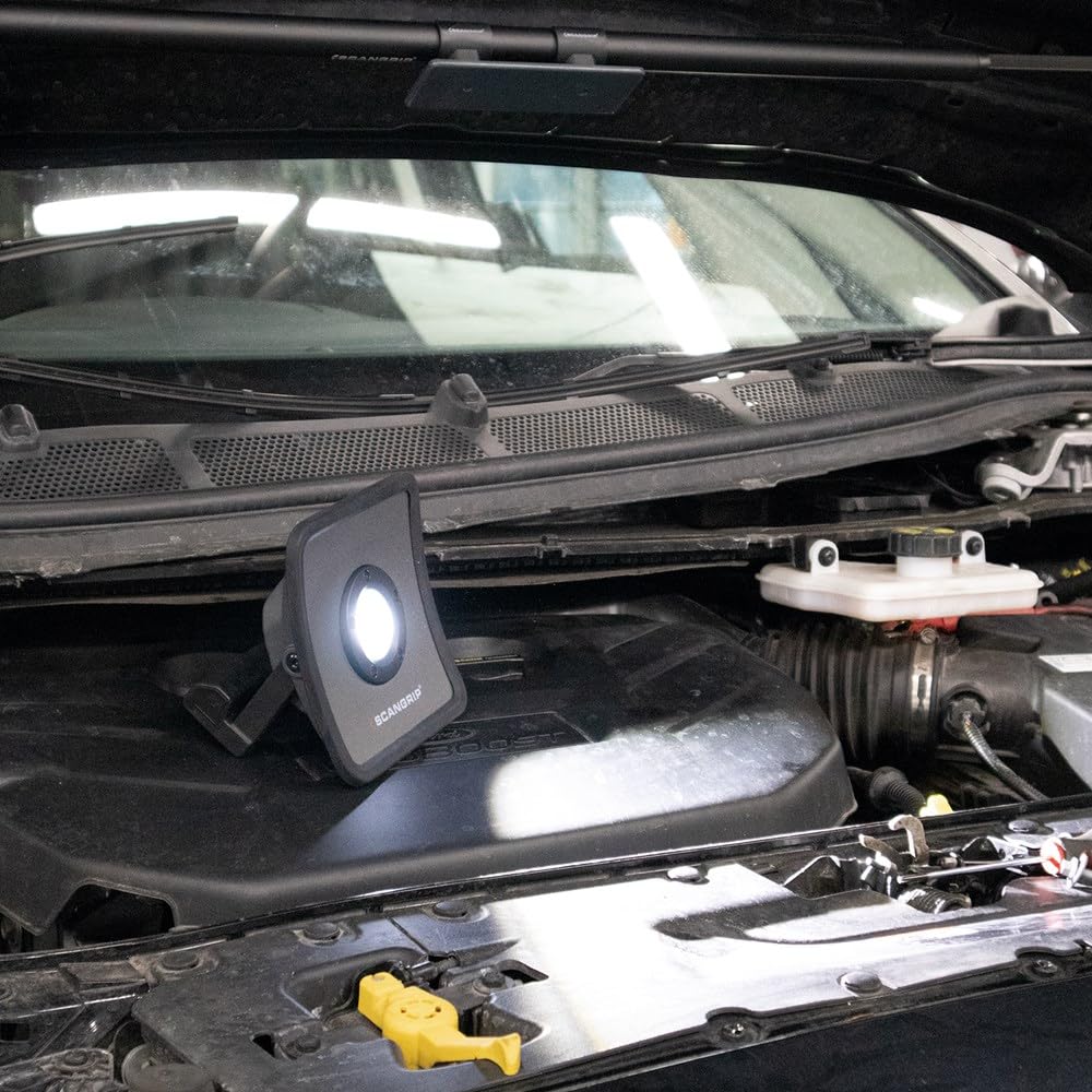 Foco de trabajo Taller para Capo y de interiores 2.000 Lúmenes - NOVA Bonnet Scangrip 03.5457 soporte telescópico y flexible, Nova Bonnet 2.000 Lúmenes