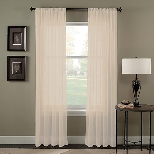 Curtainworks Trinity Crinkle, cortinas de gasa Curtainworks Trinity Crinkle, cortinas de gasa