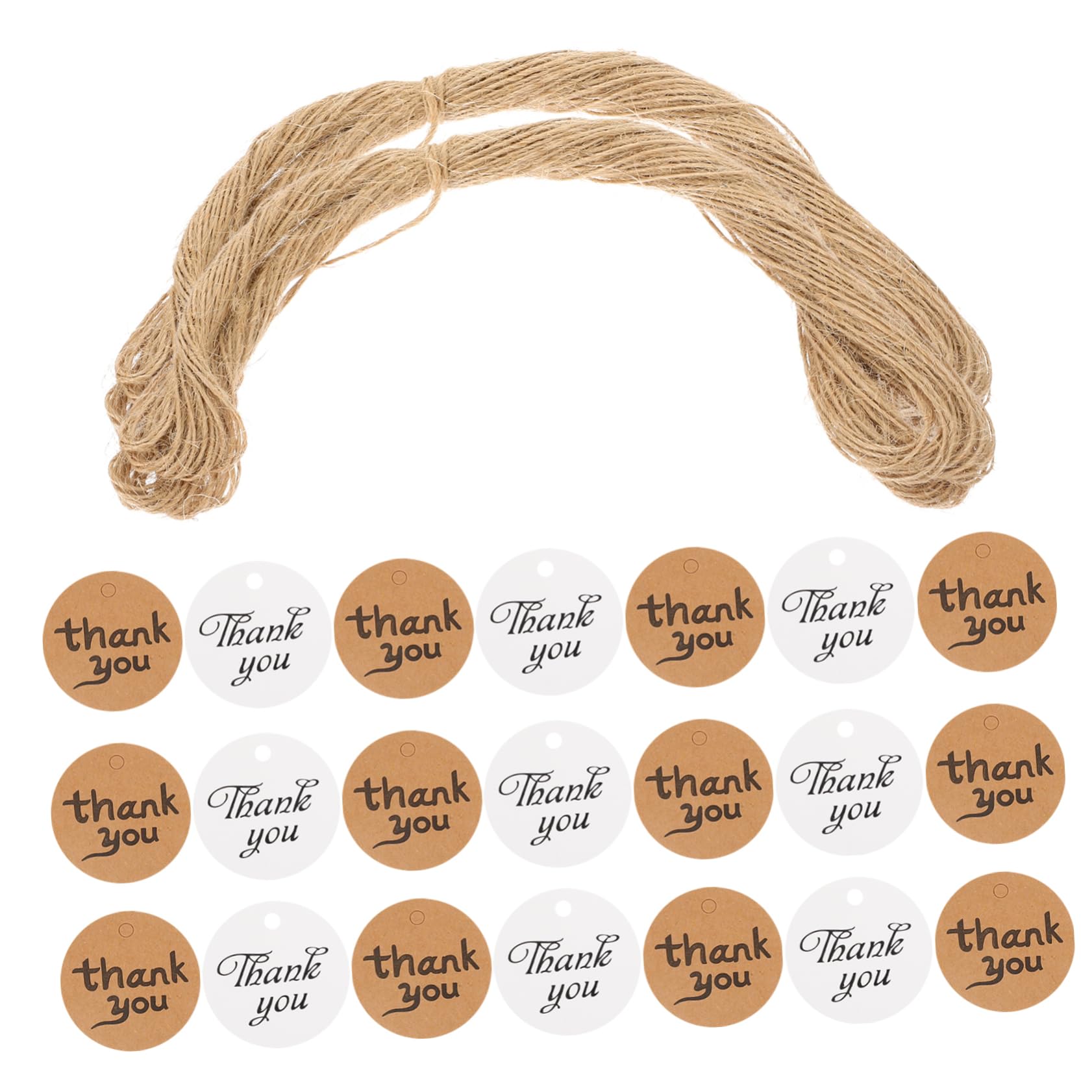 Beavorty 1 Set Thank You Tag Thank You Favor Tags Brown Labels Birthday Tags Tags Wedding Tags Exquisite Tags Baptism Favor Tags Party Labels Paper Stamp Bride