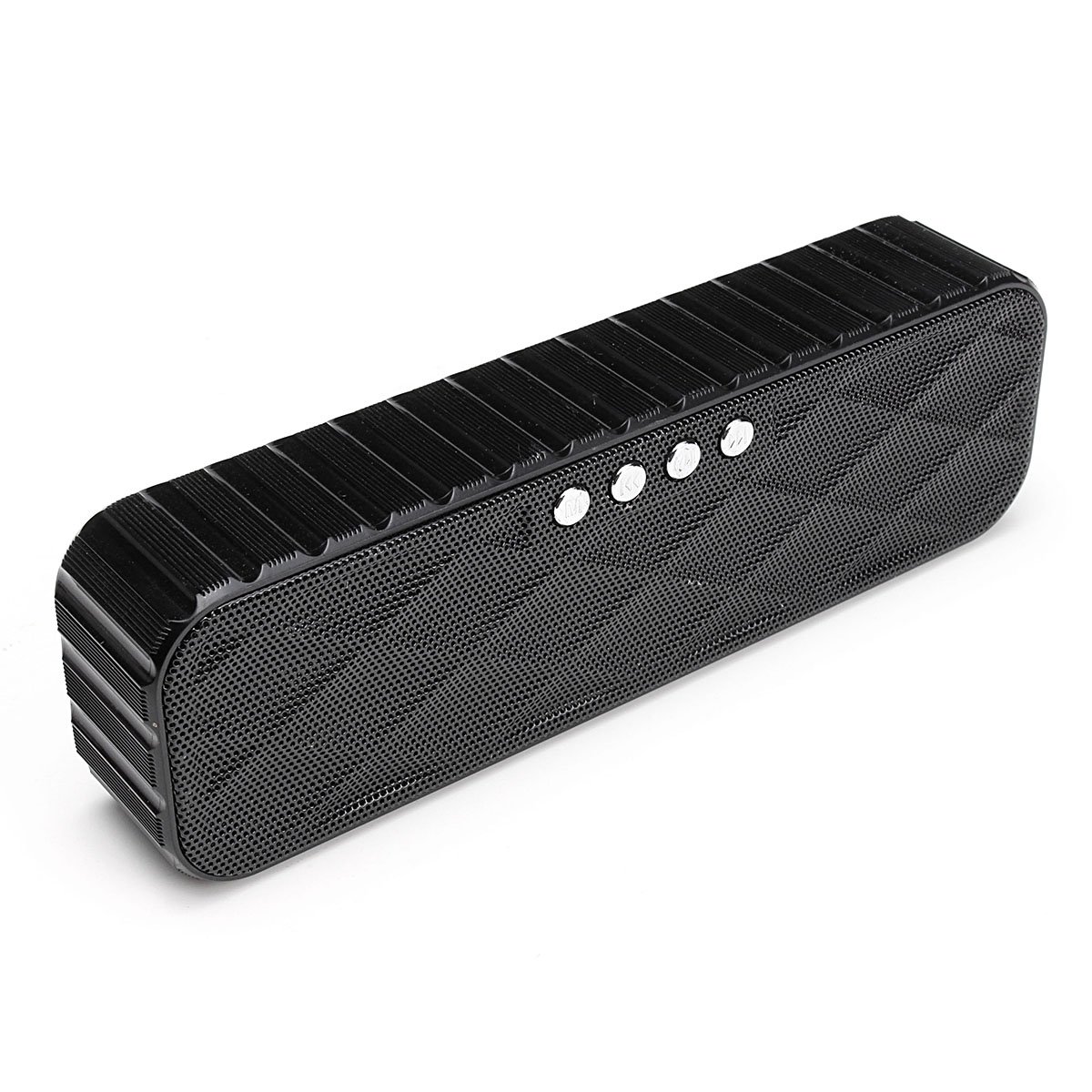 M.Way Enceinte Bluetooth sans fil avec 10 heures de lecture, portée Bluetooth de 20 m et micro intégré, haut-parleur portable sans fil avec faible distorsion harmonique et son supérieur Noir