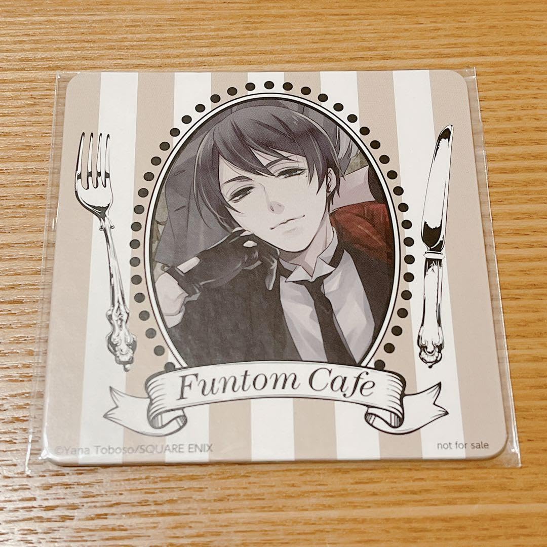 黒執事ファントムカフェ コースター Amazon.co.jp: 黒執事 ファントムカフェ コースター