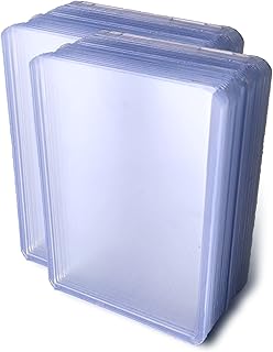 50pc Top Loaders Card Sleeves for Trading Card, Penny Sleeves Thick Plastic Toploaders, Top Load Sleeves, Trading Card Sle...