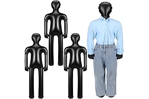 Geetery 4 Pcs 60" Full Size Blow Up Mannequin for Halloween Decoration