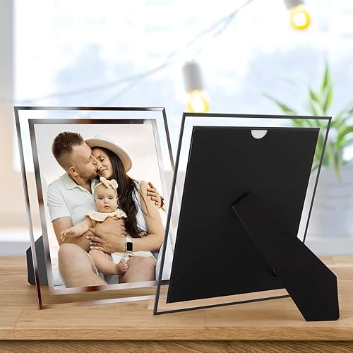 Miniatura 4 de Giftgarden - Portarretratos de cristal para exhibición en mesa