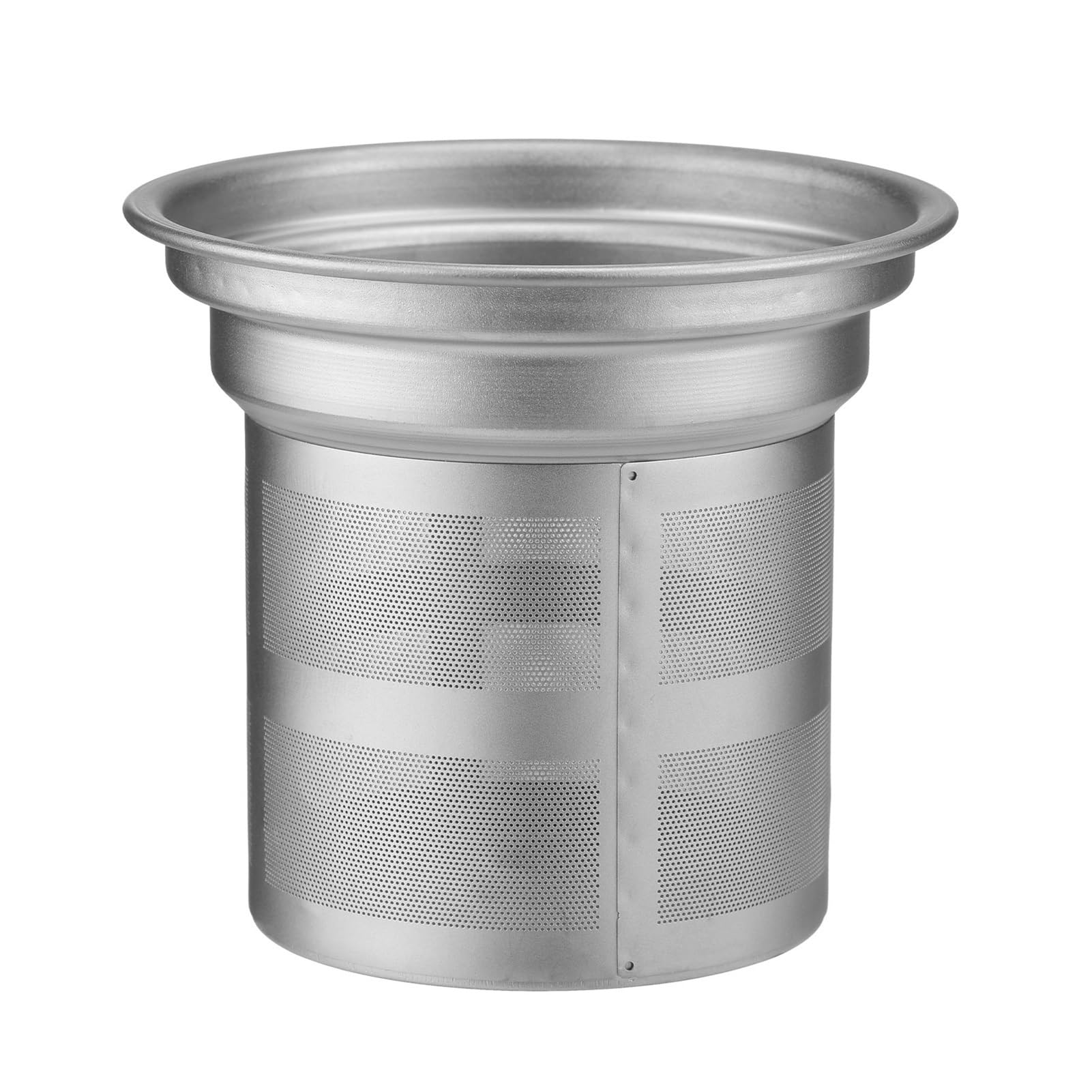 Generico Compatibile con bollitori Teiera Manico in Legno Caffettiera Leggera da Campeggio Portatile all'aperto Filtro a Maglia fine
