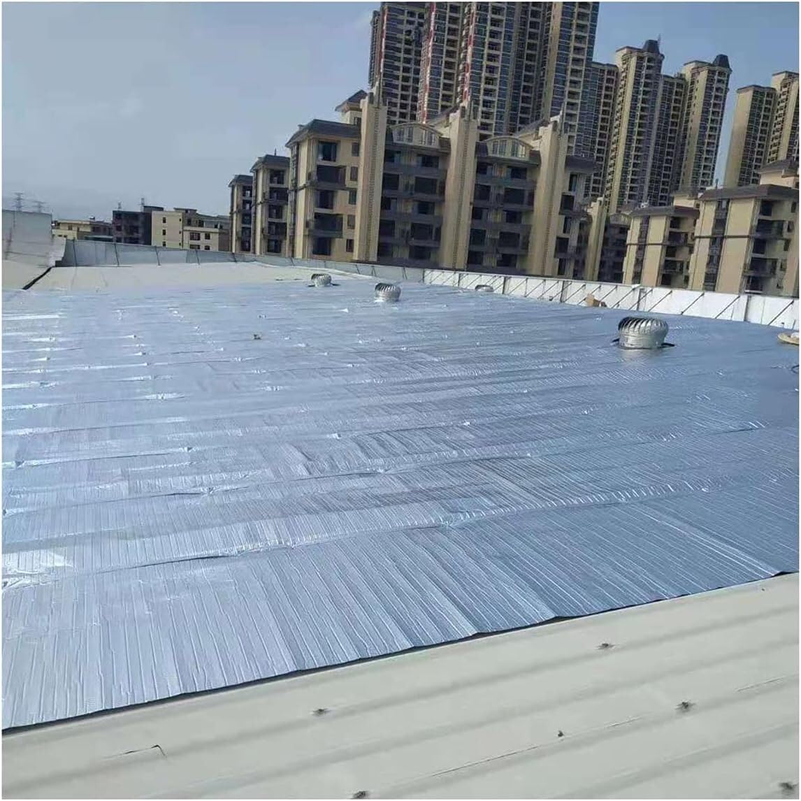 Insulation Foils Double Bubble Insulation Foils Reflective Insulation for Roofs, Walls, Floors and Garages(2x15m)