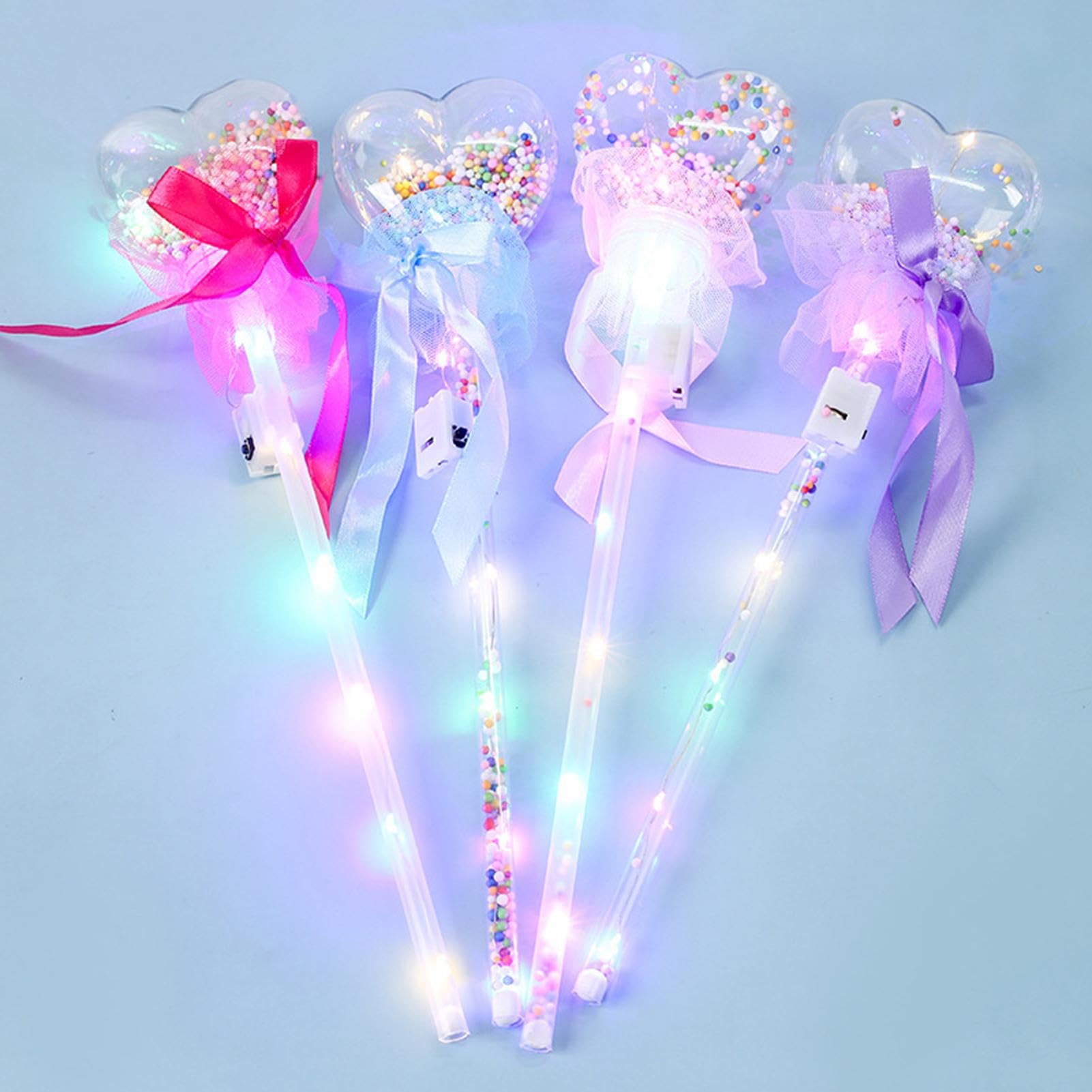 Bacchetta Magica Amazon Bacchetta Magica Con Luci E Suoni - Scettro Luminoso Per Fata Principessa - Magic Wand Cosplay Bacchetta Principessa