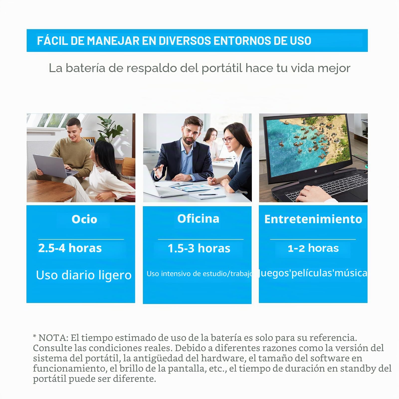 HT03XL L11119-855 Batería para portátil HP Pavilion 14-CE 14-CF 14-CK 14-cm 14-DH 14-DK 14-DF 14-MA 14Q-CS 14Q-CY 15-CS 15-DQ 15-DA 15-CW 17-by 17-CA 240 245 250 255 G7 340 348 G5 L11421-2C2