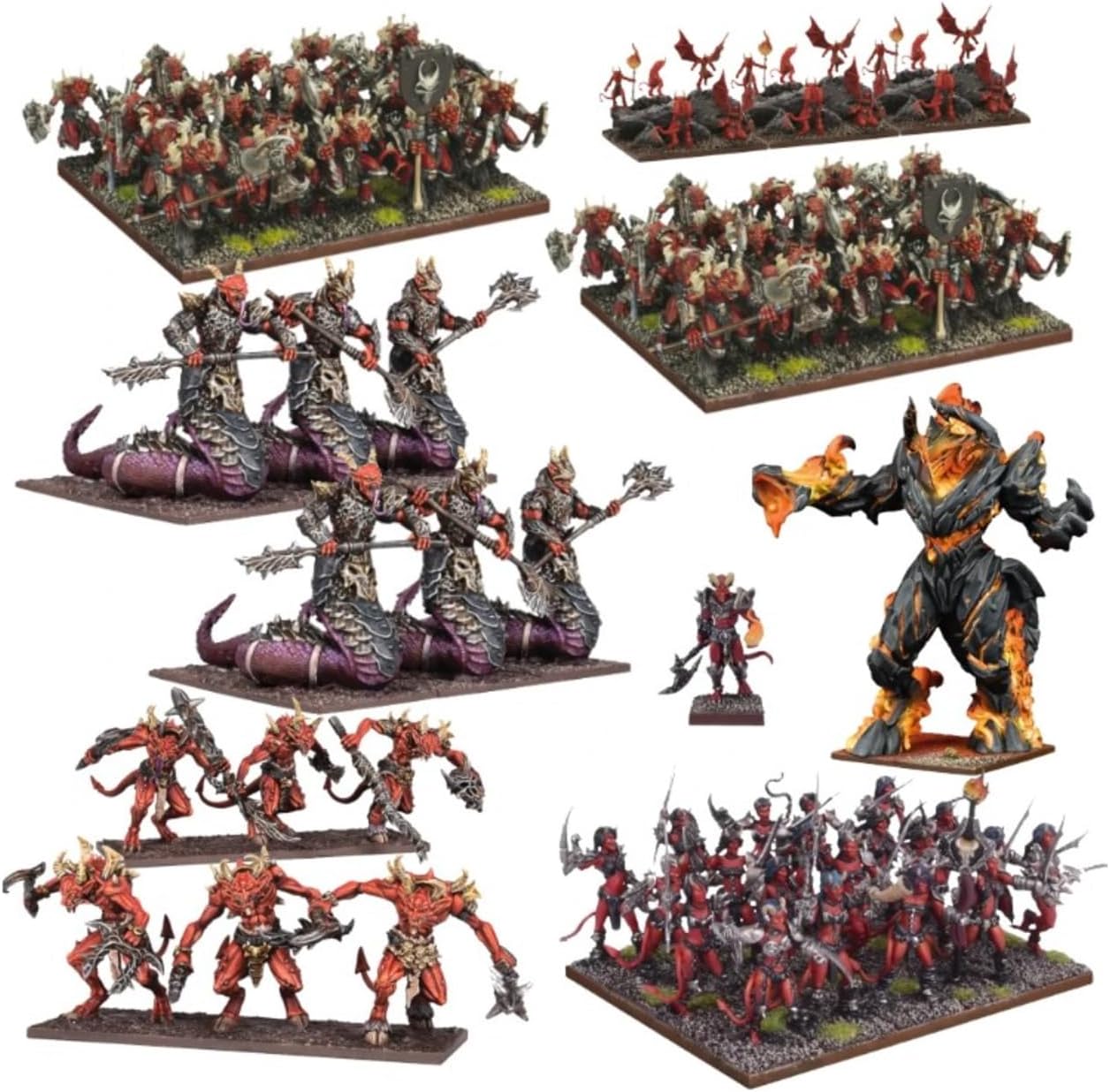 mantic Forces of The Abyss Mega Army (2nd Edition)