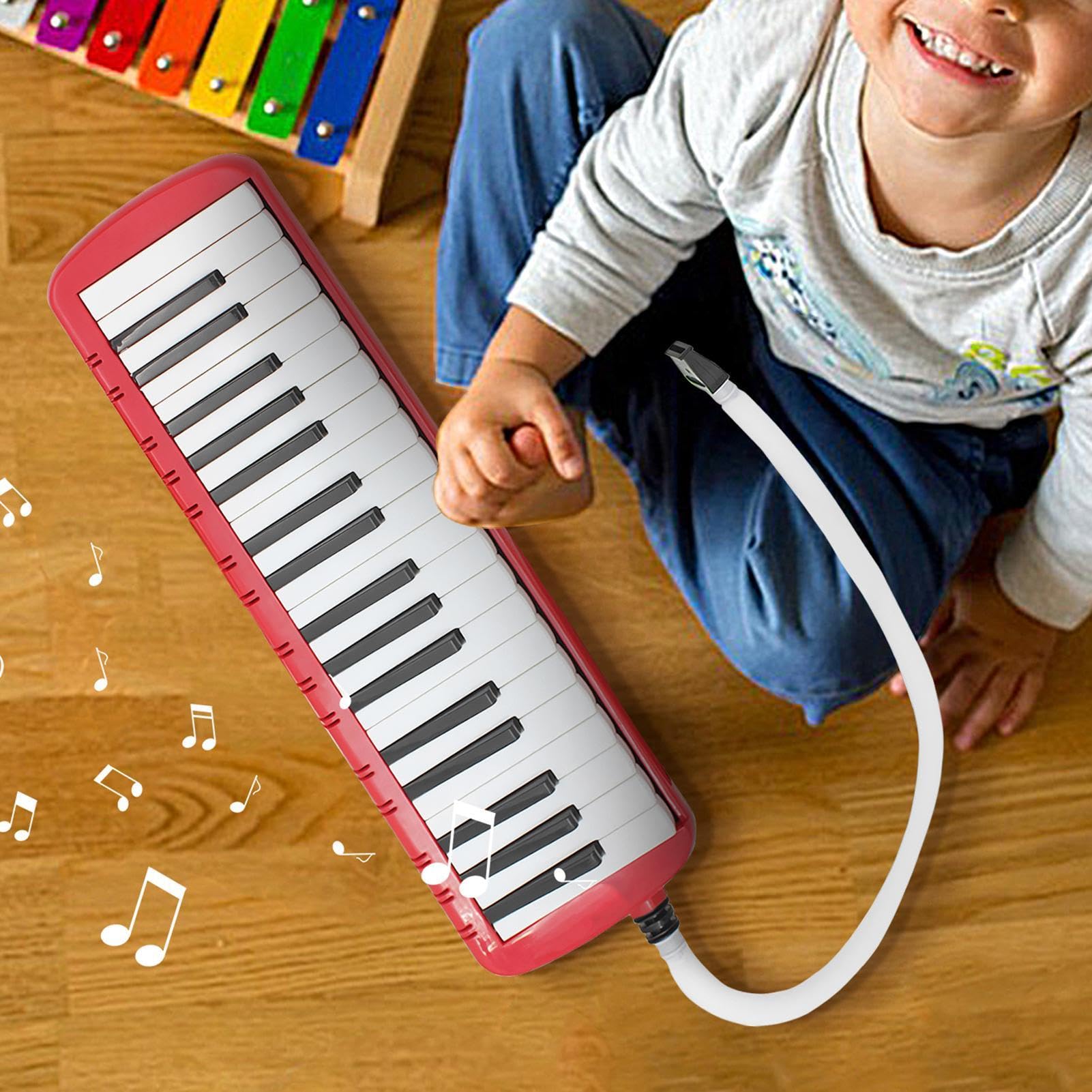 37 Key Melodica Kit - Grappige Lucht Piano - Blaas Toetsenbord Melodica Instrument, Lucht Piano Toetsenbord Muziekinstrument voor Beginner, Kinderen en Volwassenen