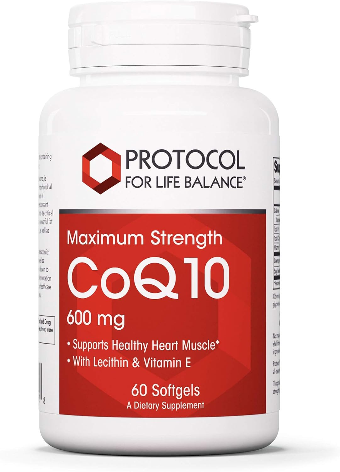 Protocol CoQ10 600mg with Vitamin E Antioxidant